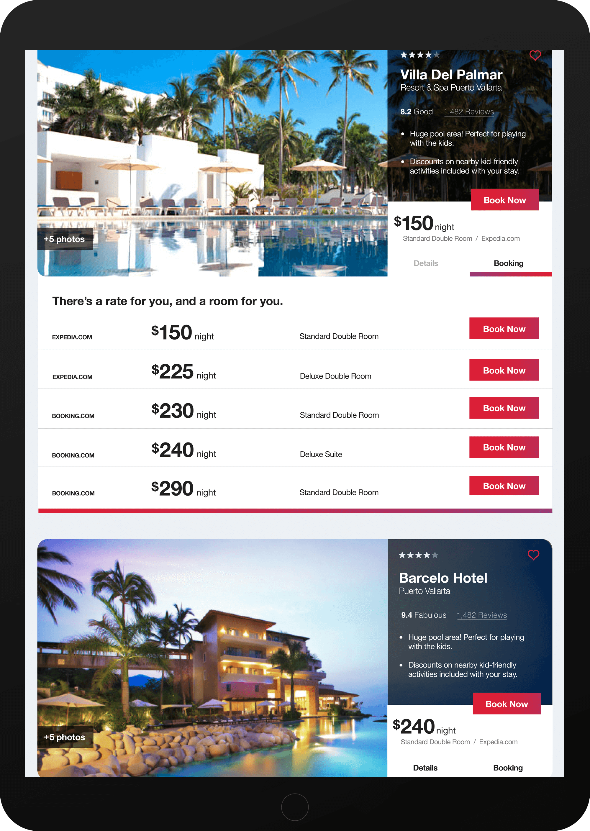 Wayblazer white-label integration view demonstrating seamless embedding inside a third-party travel site